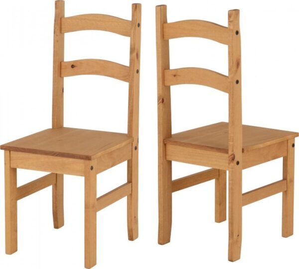 Budget Mexican Chair in Distressed Waxed Pine - Image 8