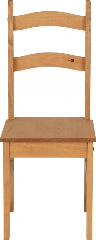 Budget Mexican Chair in Distressed Waxed Pine - Image 6