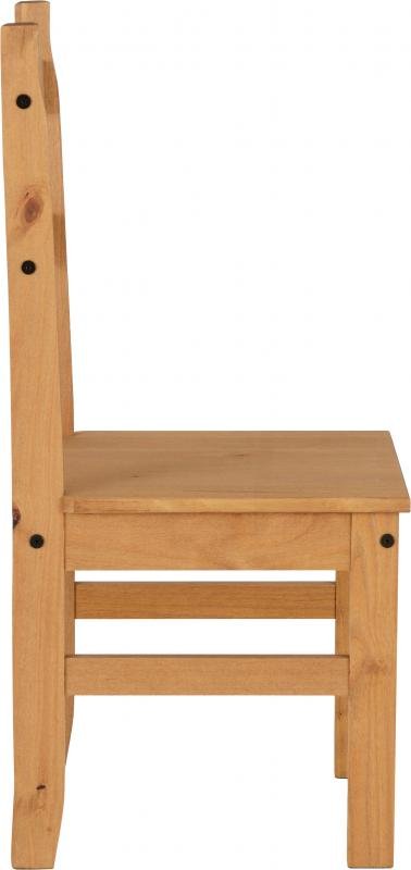 Budget Mexican Chair in Distressed Waxed Pine - Image 5