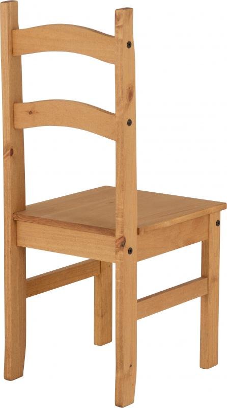Budget Mexican Chair in Distressed Waxed Pine - Image 4