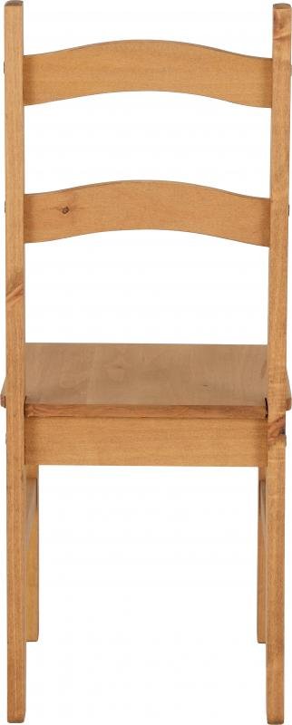 Budget Mexican Chair in Distressed Waxed Pine - Image 3