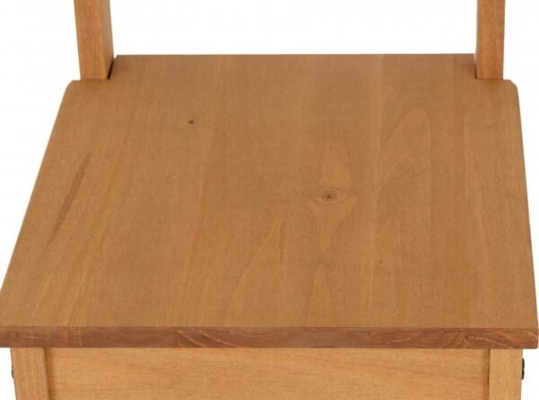 Budget Mexican Chair in Distressed Waxed Pine - Image 2