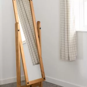Corona Cheval Mirror in Distressed Waxed Pine