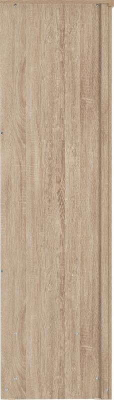 Lisbon 2 Door Wardrobe in Light Oak Effect Veneer - Image 5