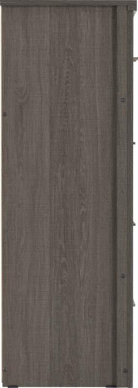 Lisbon 3+2 Drawer Chest in Black Wood Grain - Image 7