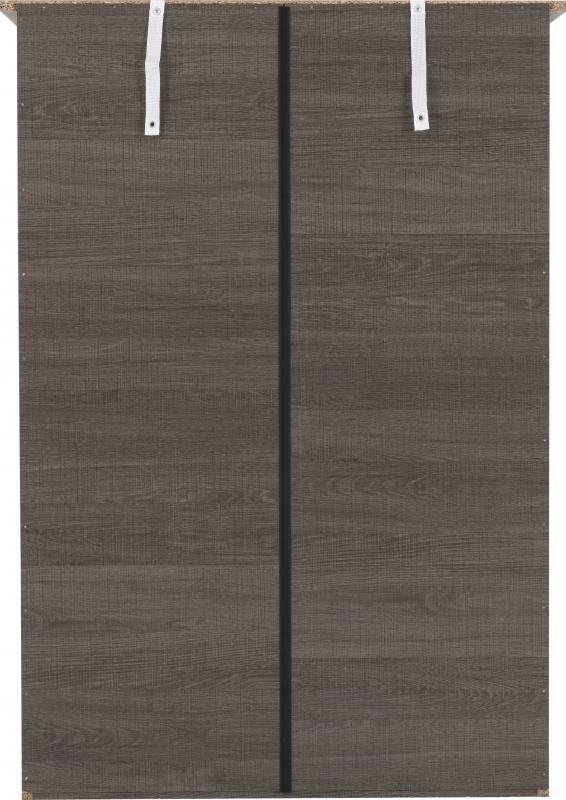Lisbon 3+2 Drawer Chest in Black Wood Grain - Image 6