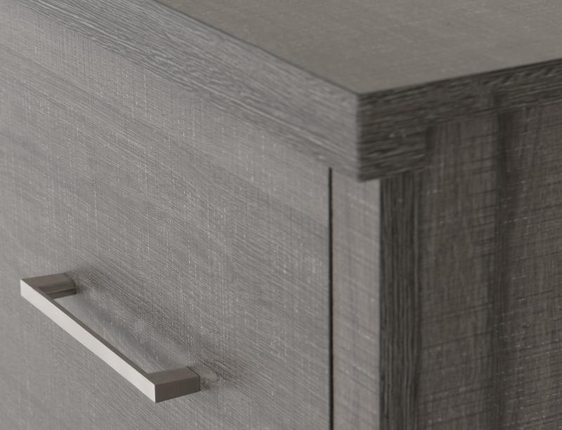 Lisbon 3+2 Drawer Chest in Black Wood Grain - Image 4