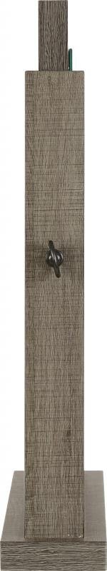 Lisbon Dressing Table Mirror in Black Wood Grain - Image 4