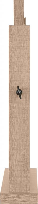 Lisbon Dressing Table Mirror in Light Oak Effect Veneer - Image 2