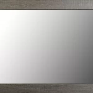 Lisbon Mirror in Black Wood Grain