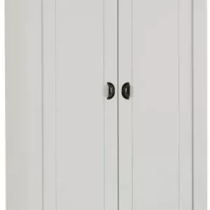 Ludlow 2 Door Wardrobe in GreyOak Lacquer