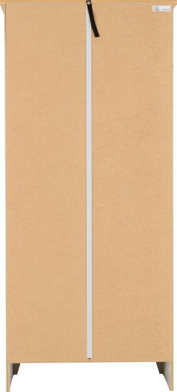 Ludlow 2 Door Wardrobe in GreyOak Lacquer - Image 5