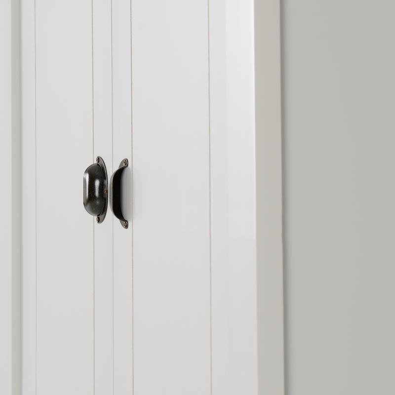 Ludlow 2 Door Wardrobe in GreyOak Lacquer - Image 4