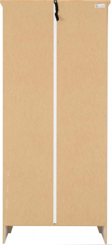 Ludlow 2 Door Wardrobe in WhiteOak Lacquer - Image 4