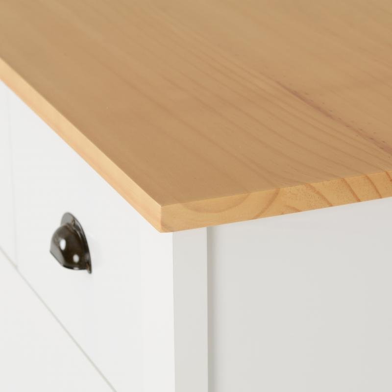 Ludlow 2+2 Drawer Chest in WhiteOak Lacquer - Image 3