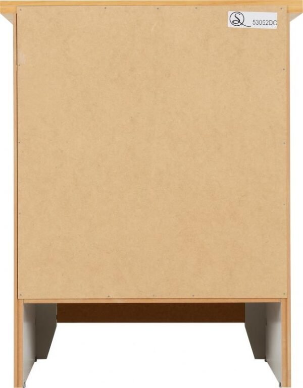 Ludlow 1 Drawer 1 Door Bedside Cabinet in GreyOak Lacquer - Image 8