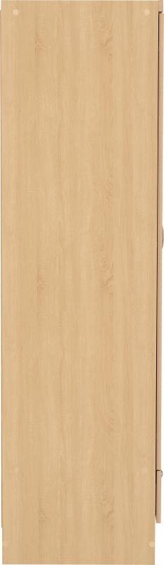 Nevada 2 Door 1 Drawer Wardrobe in Sonoma Oak Effect - Image 7