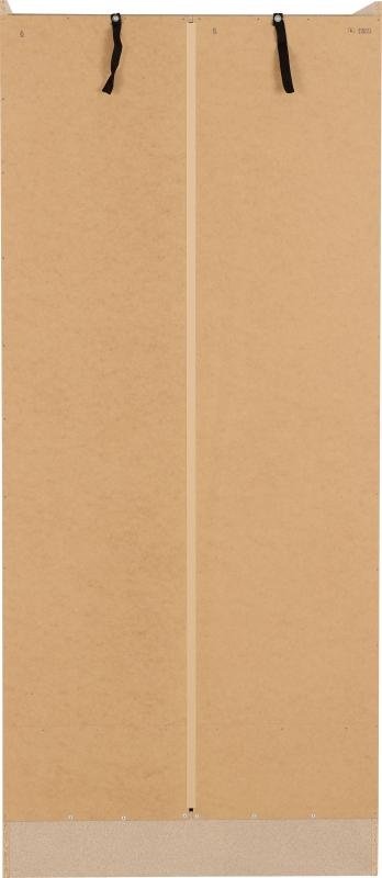 Nevada 2 Door 1 Drawer Wardrobe in Sonoma Oak Effect - Image 6