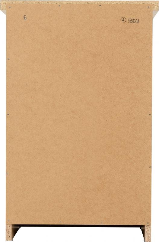 Nevada 3 Drawer Bedside in Sonoma Oak Effect - Image 5