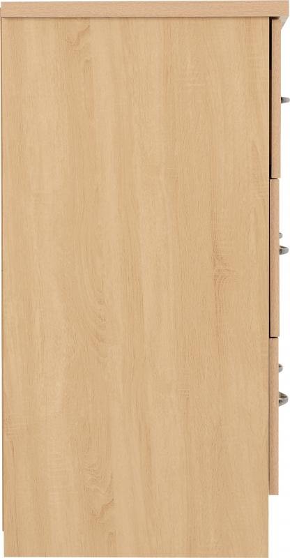 Nevada 6 Drawer Chest in Sonoma Oak Effect - Image 6