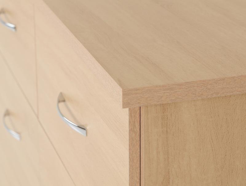 Nevada 6 Drawer Chest in Sonoma Oak Effect - Image 4