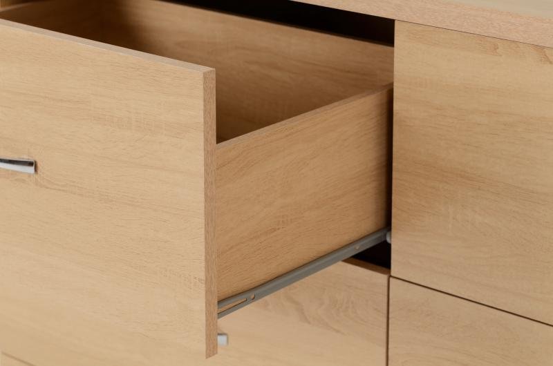 Nevada 6 Drawer Chest in Sonoma Oak Effect - Image 3