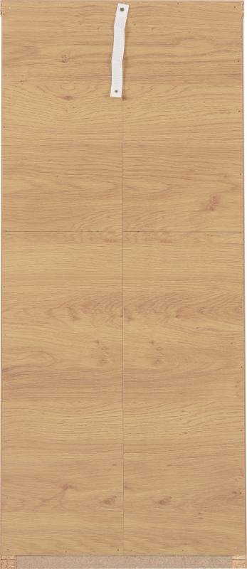 Seville 5 Drawer Narrow Chest in Grey High GlossLight Oak Effect Veneer - Image 5