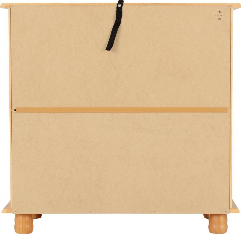 Sol 4 Drawer Chest in Antique Pine - Image 5