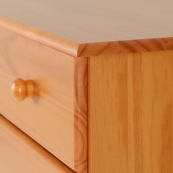 Sol 5+2 Drawer Chest in Antique Pine - Image 3