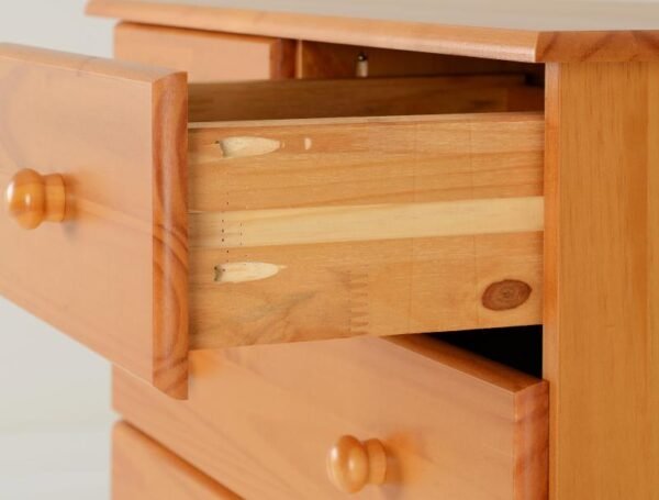 Sol 5+2 Drawer Chest in Antique Pine - Image 2