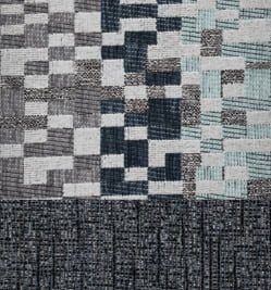 ASHLEY EMPRESS TEAL - TETRIS AQUA