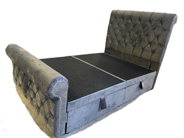 Castello Sleigh Storage Divan - Image 2