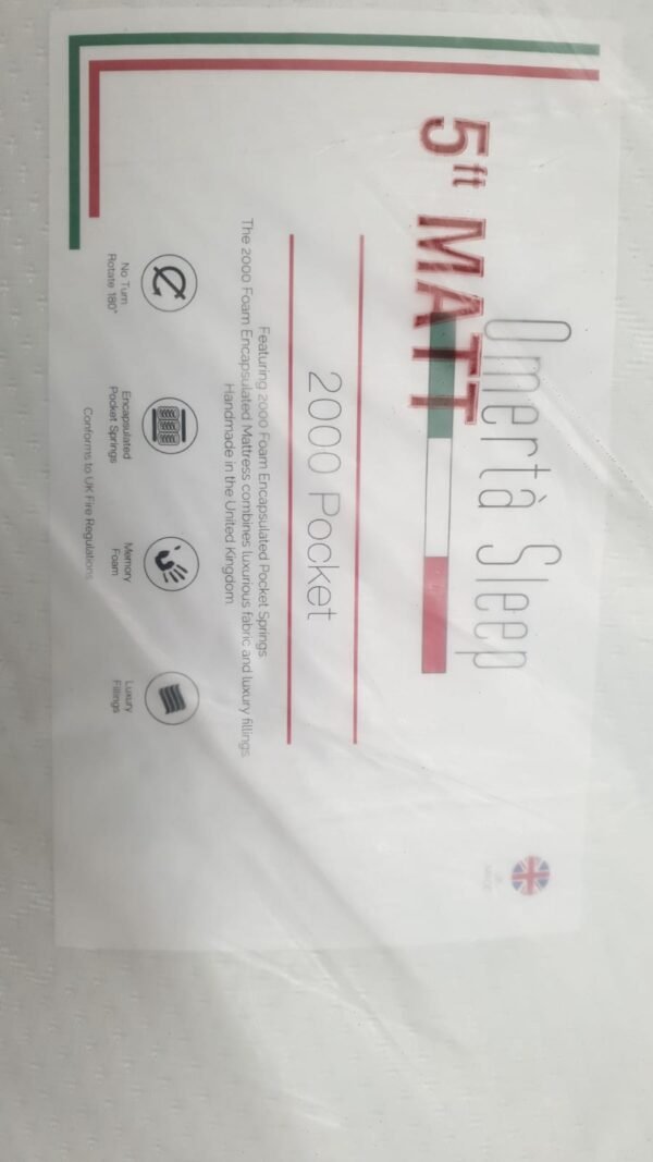 2000 Pocket Sprung Mattress - Image 2