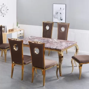 Marble Top Dining Set
