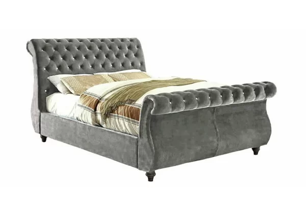 Swan Sleigh Bedframe